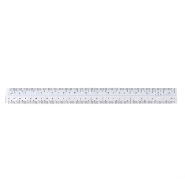 플라스틱 30cm 직선 자 X30개 문구용 사무용 학생