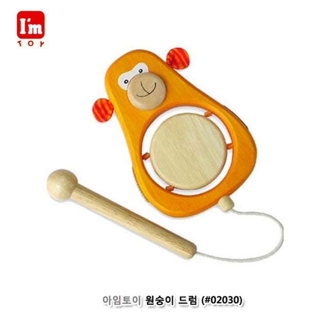 아임토이 원숭이드럼 나무 막대