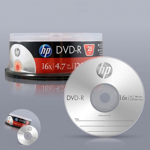 공시디 음악CD Media DVD-R 16x 4.7GB 케익 케이스 25p