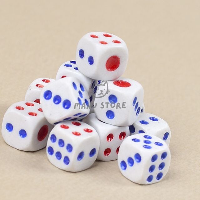뽑기게임 야유회게임 주사위 12세트 1.2cm