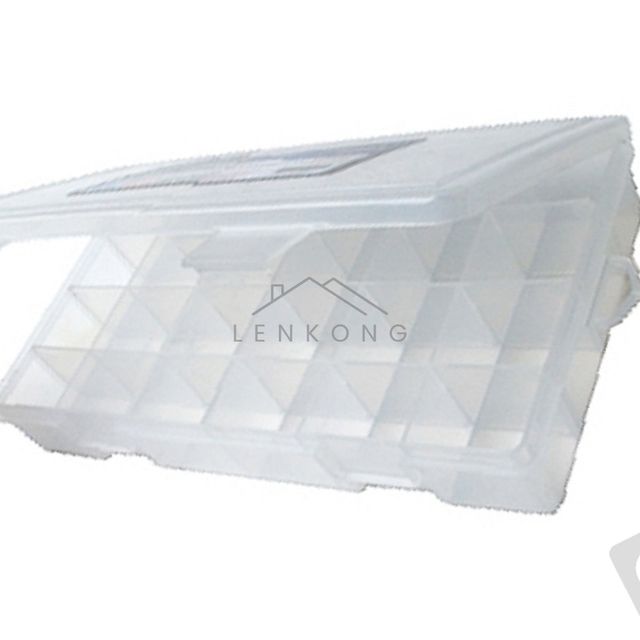 칸막이공구함 공구보관함 부품함 멀티박스/HL3043 B 21x12x3.5cm 24칸