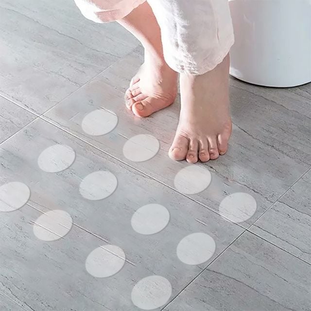 바닥 미끄럼방지 투명 스티커 24p 화장실 논슬립 패드 - 이미지 1