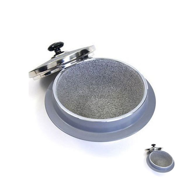 뚝배기솥 곱돌솥밥 자연석 곱돌솥 돌뚜껑 13cm 1인용