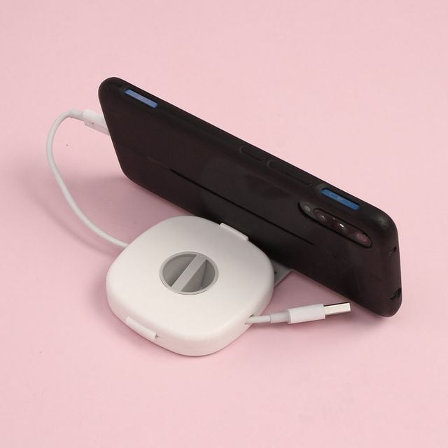 메이벨 선정리 케이스 핸드폰거치 USB 줄감개