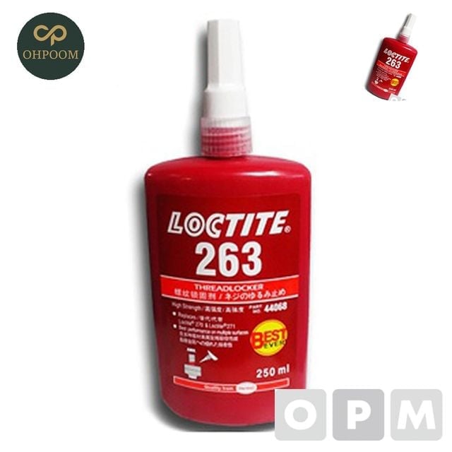 너트고정 나사풀림방지제 록타이트 263 나사고정제 250ml