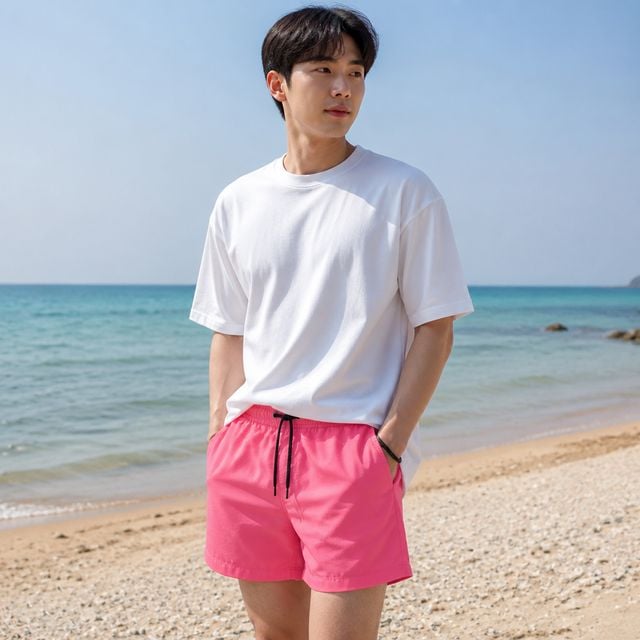 휴가 반바지 여름 3부 팬츠 남녀공용 비치웨어 13color 13가지 색상