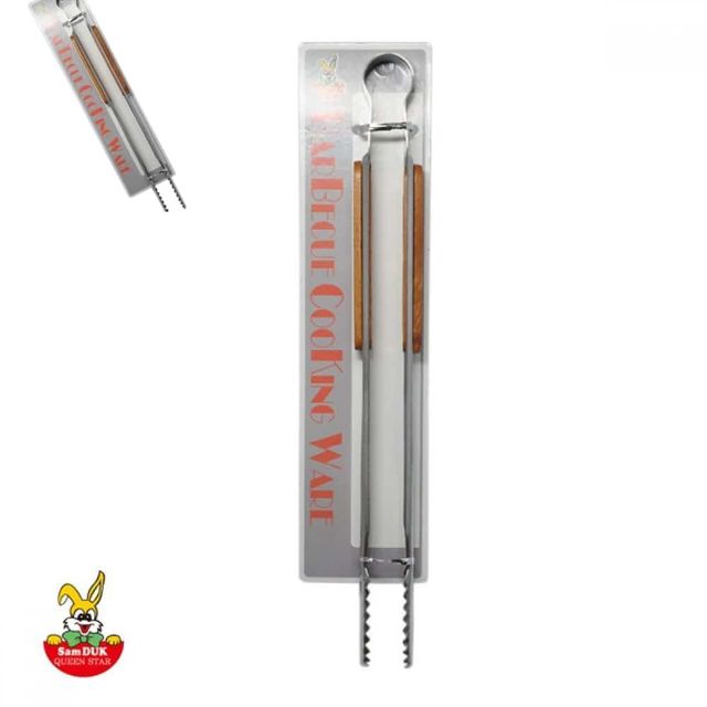 바베큐 집게 1호 스텐캠핑고기집게 주방집게 요리용집게 캠핑용집게