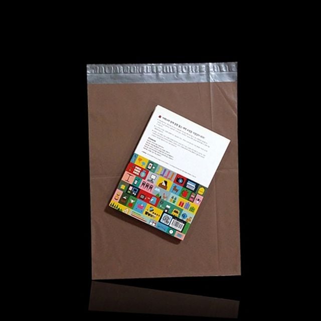 잘 안찢어지는 LDPE 택배봉투 모카 50X60cm+4cm 50매