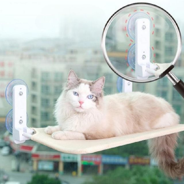 흡착 고양이 창문 해먹 윈도우 반려묘 창문 해먹 침대 휴식처