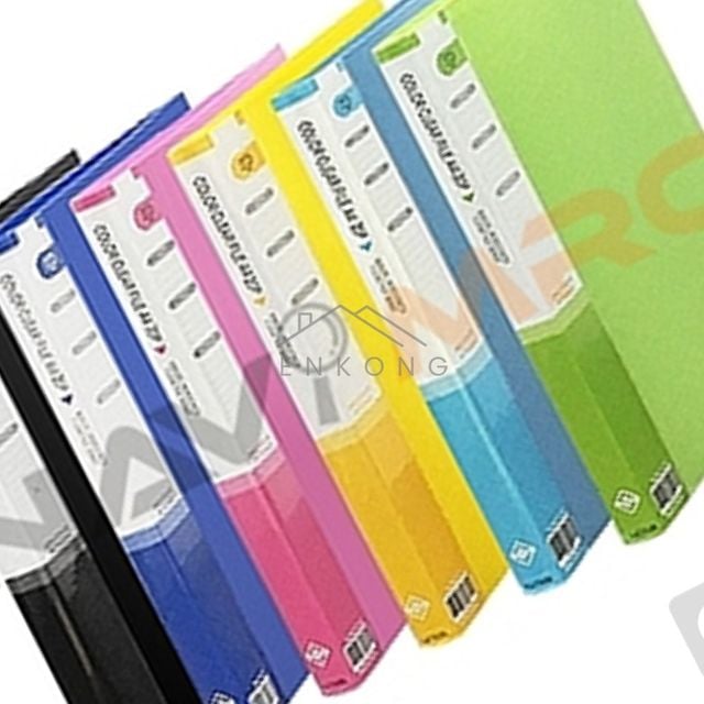 클리어화일a4 a4화일 칼라 향균 클리어화일 A4/20P NM 20CF176K/1BOX 40EA