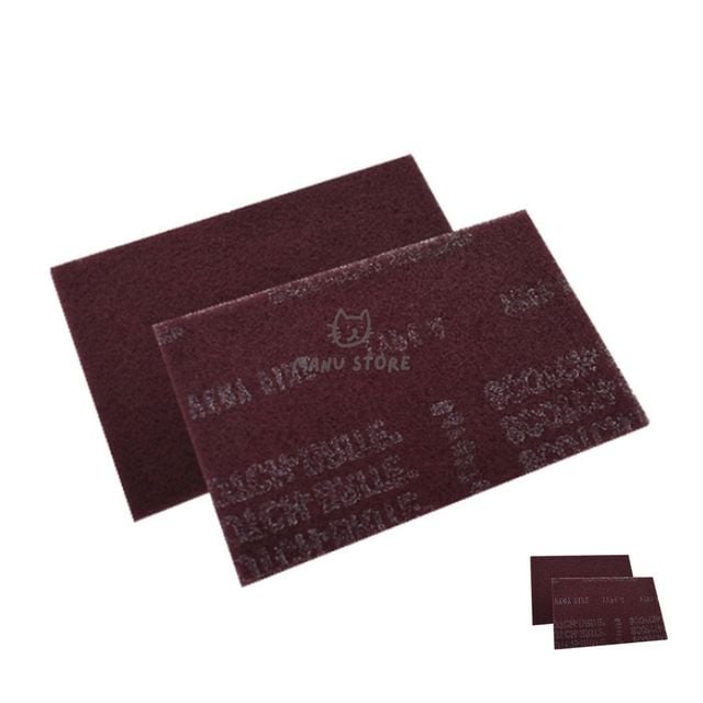 오염물제거 연마수세미 핸드패드 공업용수세미 152x228mm 1장