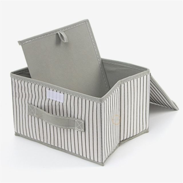 폴딩박스 26x21cm 소품박스 패브릭폴딩박스 다용도수납함