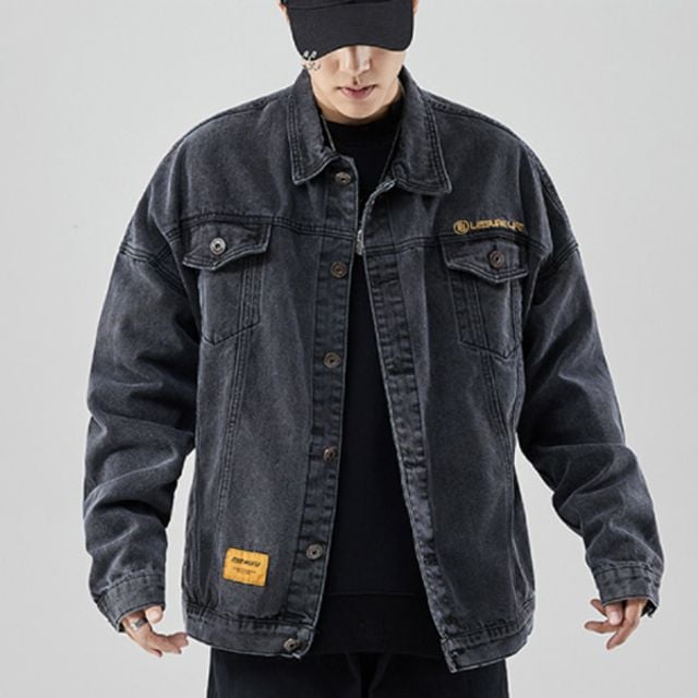 루즈핏 데님태킷 청자켓