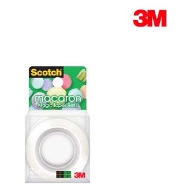 3M 매직테이프 마카롱 리필 2입 810(18mmX10M)