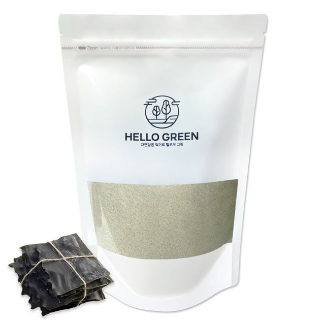 헬로우그린 국내산 완도 청정지역 다시마 가루 500g