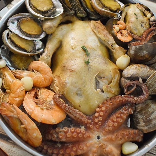삼계탕 도시락반찬 해신탕
