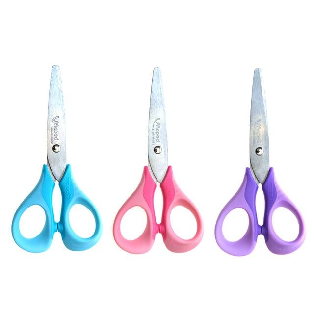 마패드 가위 파스텔 센소프트 13cm 랜덤1개 문구 사무용품 학용품 - 이미지 1