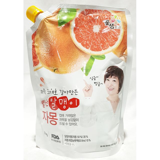 식당 업소 별난알맹이자몽(꽃샘 1K)X8