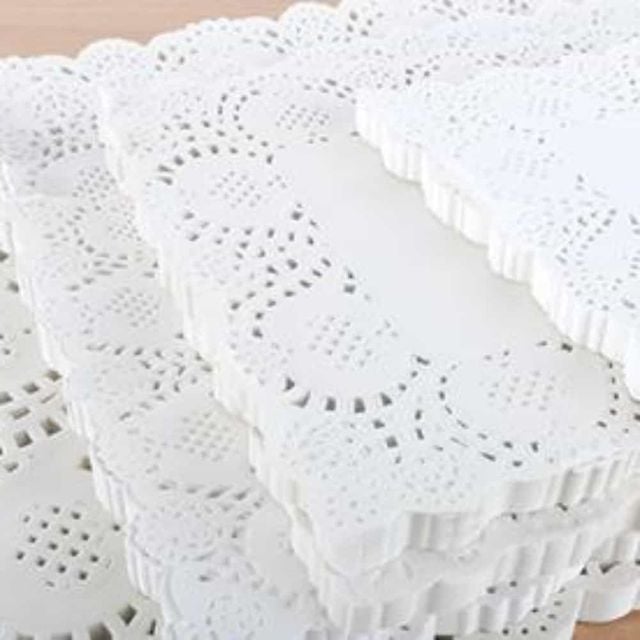 도일리페이퍼사각20x30cm100매 베이킹데코 베이킹도구