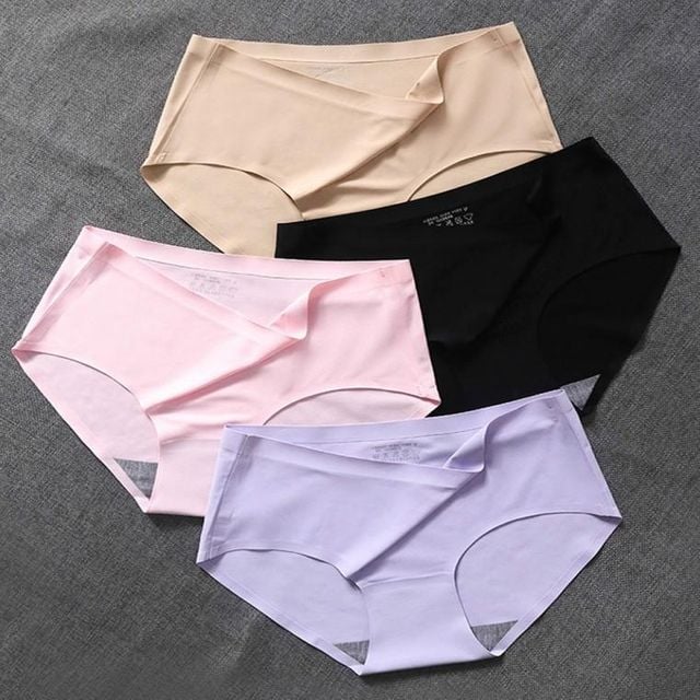 노라인 무봉제 심리스 햄라인 삼각 팬티 낱개 개별포장 데일리 여성 속옷