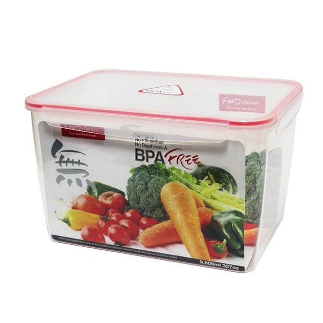 참좋은 투명 밀폐용기 9.8L 직사각 저장 보관 대용량