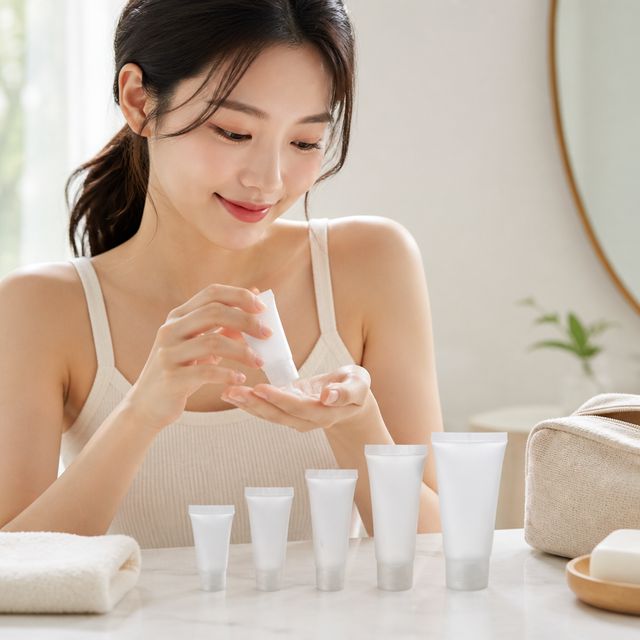 화장품 용기 공병 튜브 세면도구 여행 소품 - 이미지 1