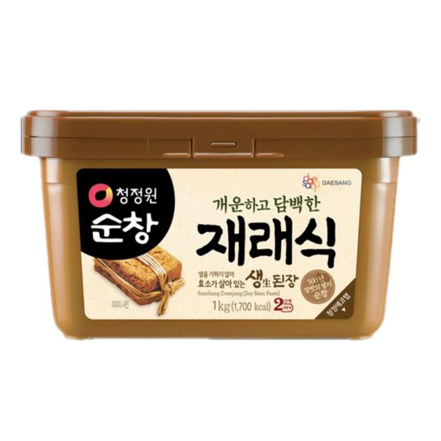청정원 개운하고 담백한 재래식된장 1kg x 4개 청정원