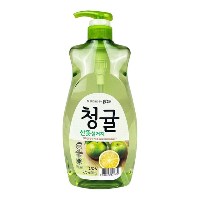 청귤 향 주방세제 액체형 970ml 용기형 - 이미지 1