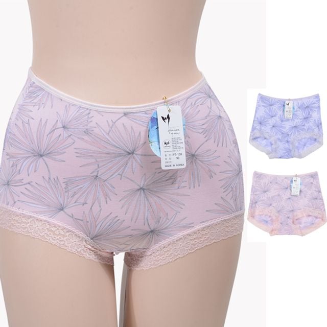 (보신각)여성 인견 맥시 플라워 팬티