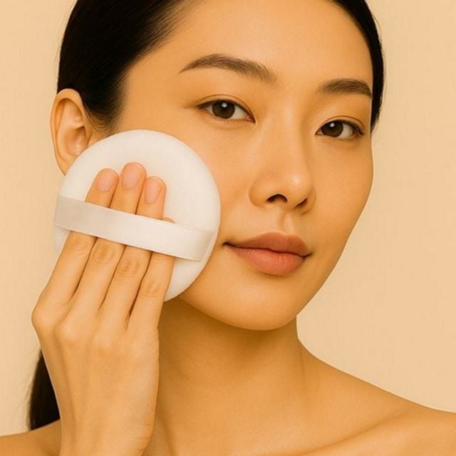 부드러운 대형 파우더 퍼프 에어쿠션 쿠션 파우더 퍼프 궁둥이 벨벳
