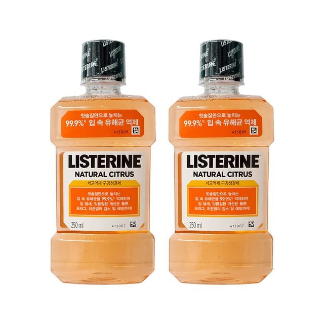 리스테린 시트러스 250ml x 2개