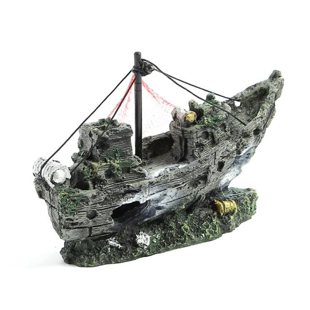 수족관 성벽 장식 인테리어 24x9x17cm