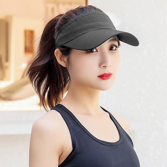썸머쿨 데일리 스포츠썬캡 캐주얼 골프모자 (진회색) - 이미지 9