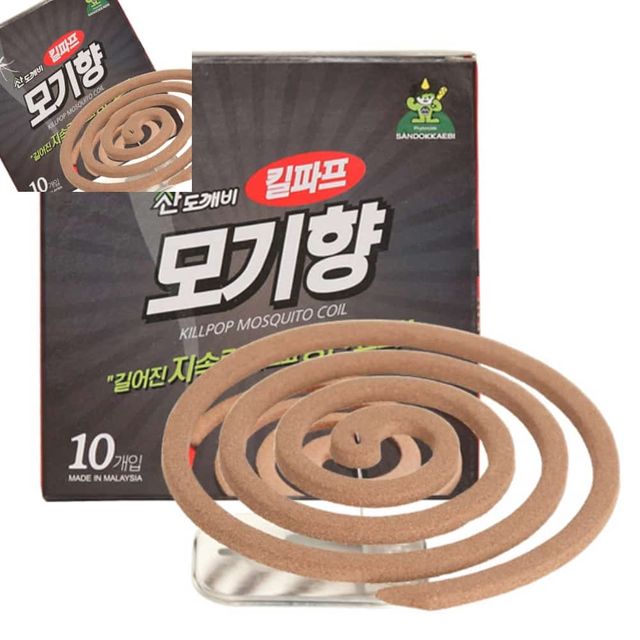 킬파프 모기향10P 해충퇴치용품 캠핑모기향 낚시모기향 모기퇴치기