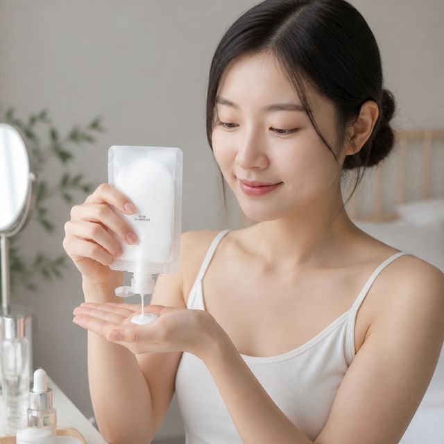 화장품 리필 파우치 공병 30ml 50ml 100ml 여행 세면도구 - 이미지 1