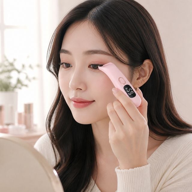 히팅 뷰러 3단계 온도조절 속눈썹 고데기 메이크업 미용 기기 - 이미지 1