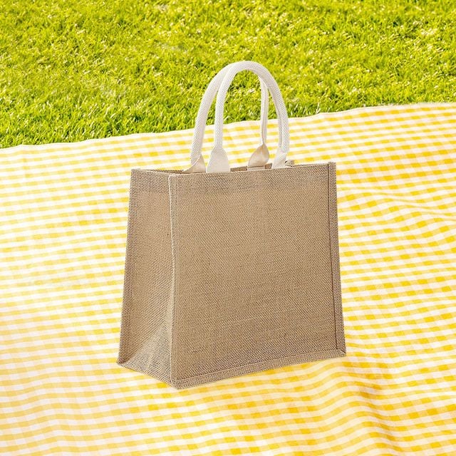 가방 에코 31x27cm 손잡이 핸드백 다용도 토트백 쇼핑백 - 이미지 2