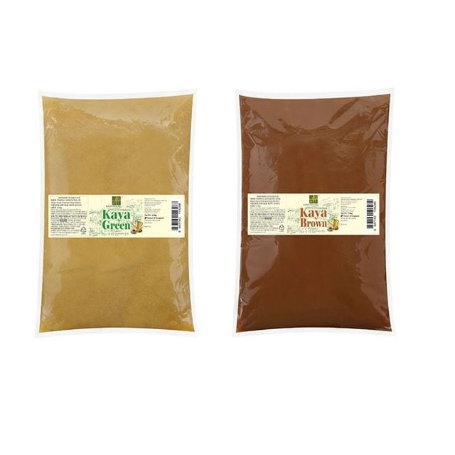 카야하우스 카야잼 그린 + 브라운 2종 세트 2.5kg 건강 선물 고급 쨈