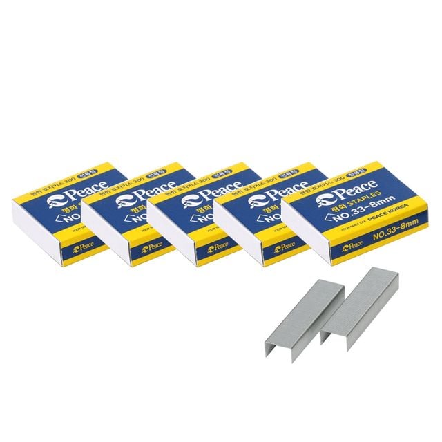 스테플러 침 33-8mm 1000pcs 스테이플러심 스테플러심 - 이미지 2