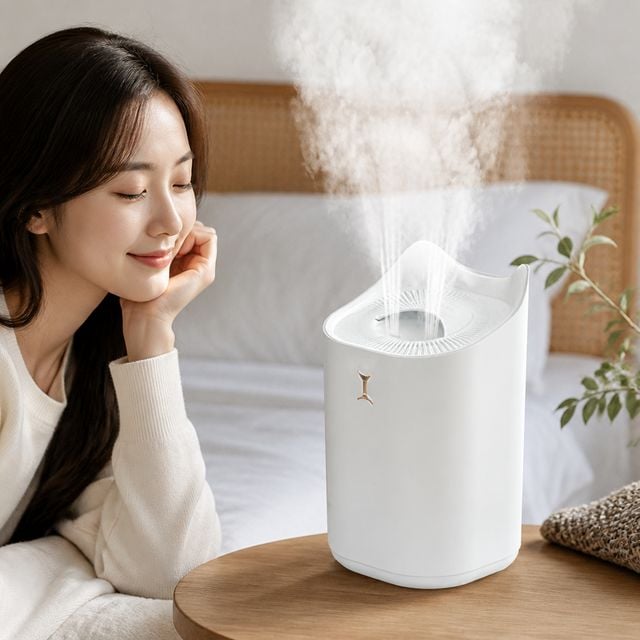 3300ML 듀얼분사 초음파가습기 대용량 더블노즐 미니 분무기