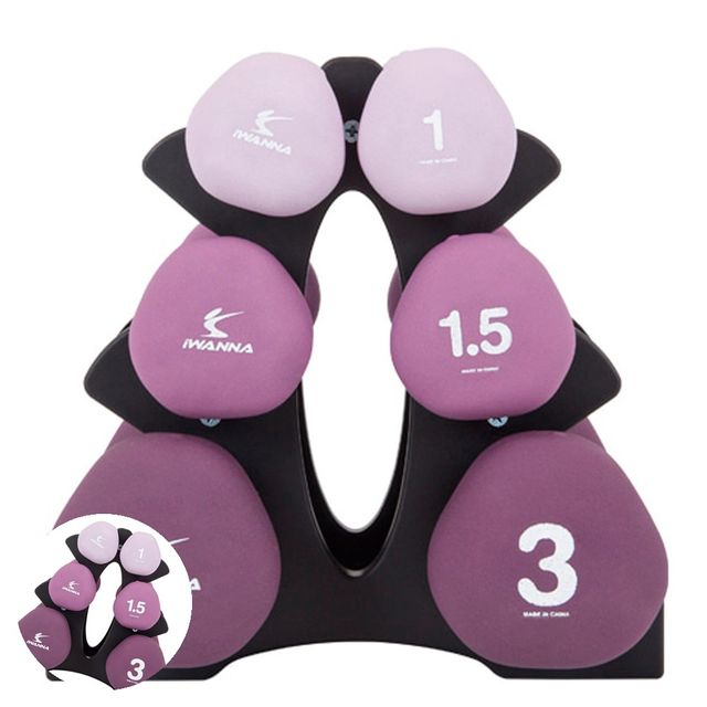 네오프렌덤벨 덤벨11kg 아령 네오프렌 삼각아령세트 11kg