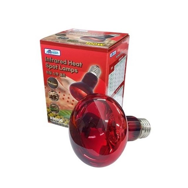 가시광선 사막생물 파충류전용 조명 스팟램프 100W