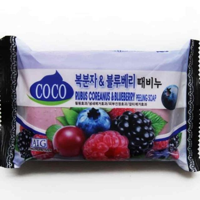 때비누 블루베리 샤워때비누 샤워비누 바디워시비누 몸각질제거