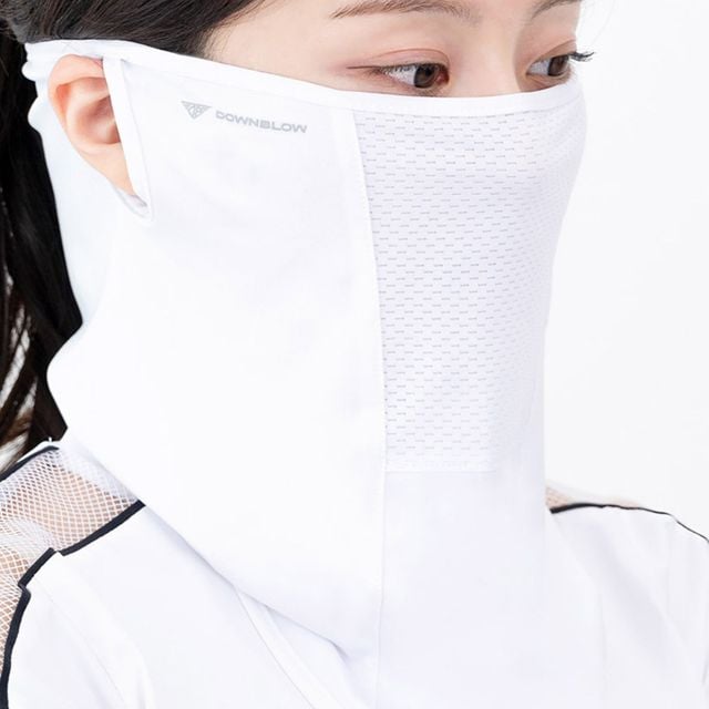 통기성 무더위 편안한 자외선차단 심플 여성 마스크