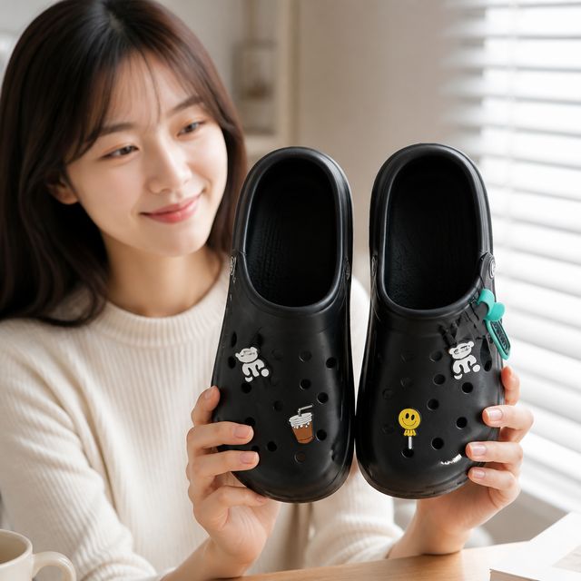 EVA 경량 샌들 슬리퍼 245mm 여름 실내외 데일리 슈즈