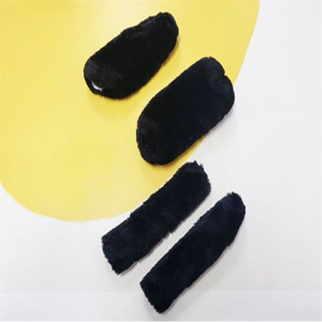 오토바이 핸들 털 커버 블랙 스쿠터토시 손잡이덮개 손잡이토시