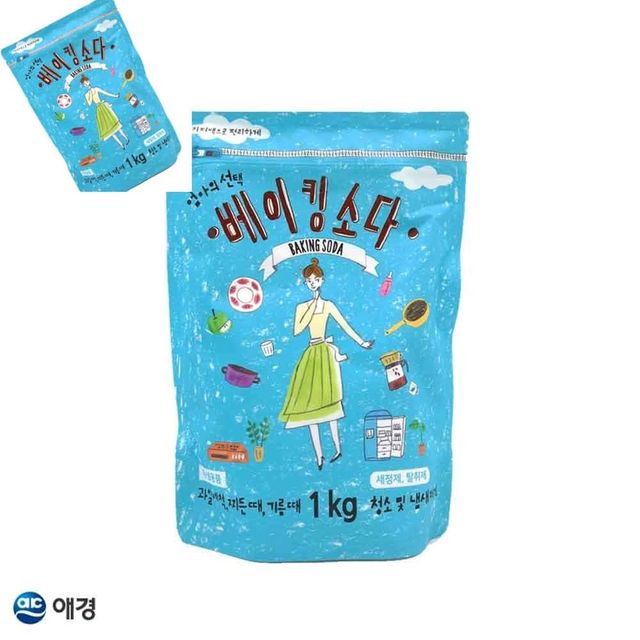 엄마의 선택 베이킹소다 1kg 1ea 과일세제 베이킹소다대용량 순한세정제 찌든때클리너