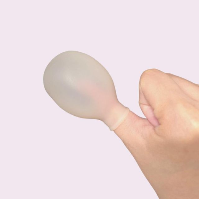 실리콘커버 샤워용 골무 보호 커버 오염방지 손가락