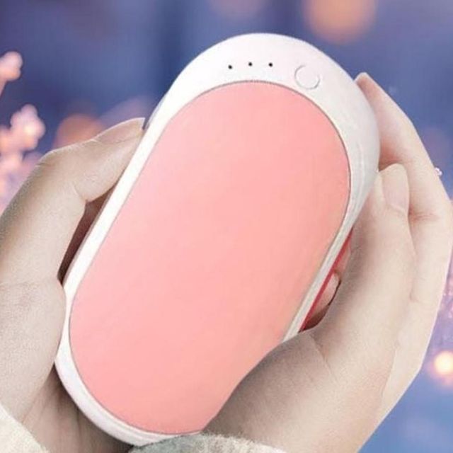 양면 온도조절 핫팩 충전식 보조배터리 겸용 손난로 충전식손난로