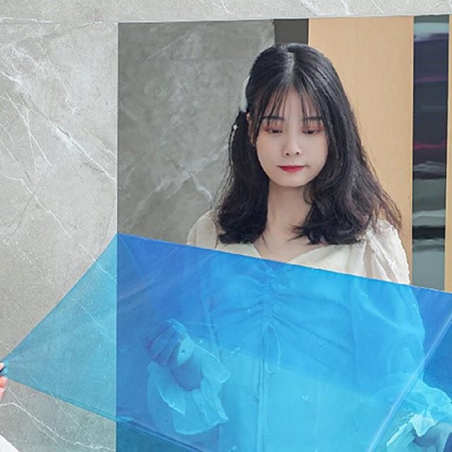 미러 반사 노프레임 거울 형 부착 아크릴 필름지 전신 붙이는 시트지 무프레임 부착 아기 미러 아크릴